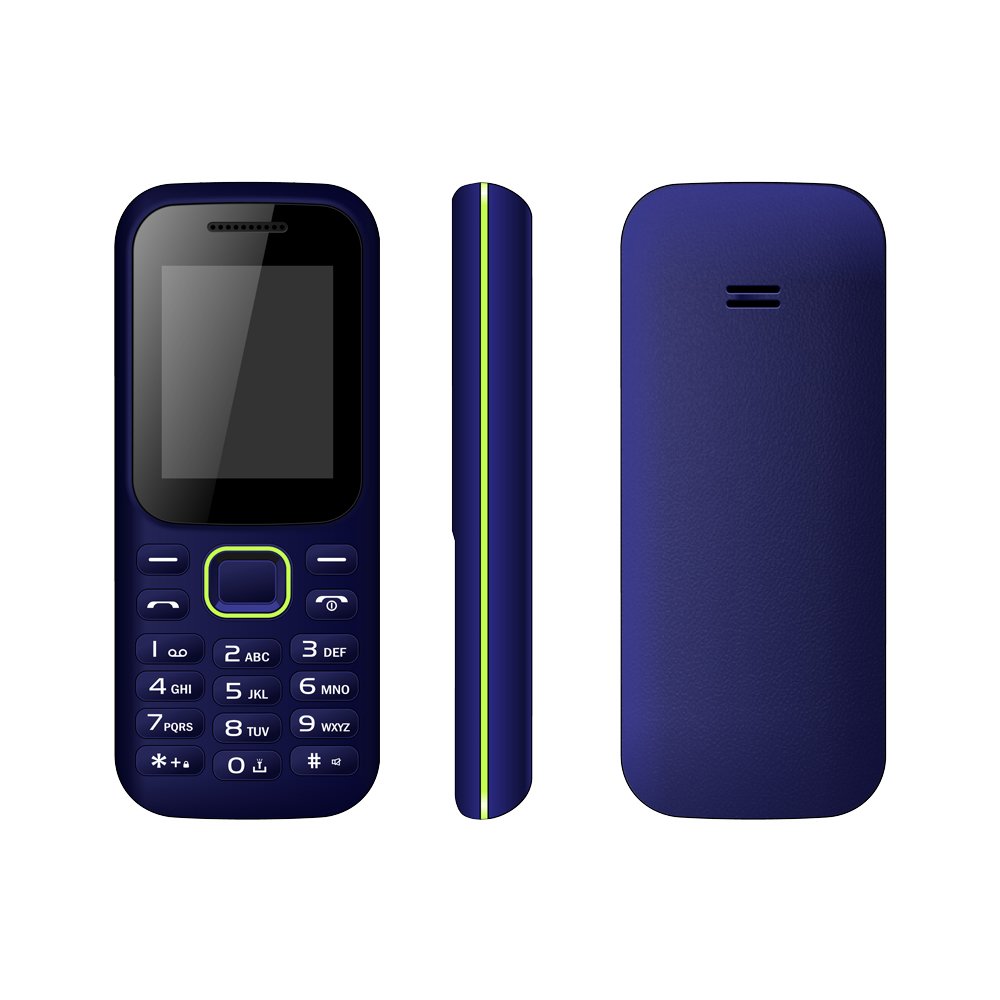 2G 3G 4G Black Multi-feature Phones 2.8inch 1.77 Inch 2g Feature Phone Old Man Cellphone